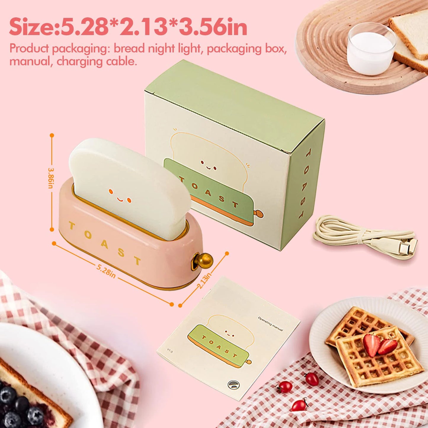 Bread LED Night Light